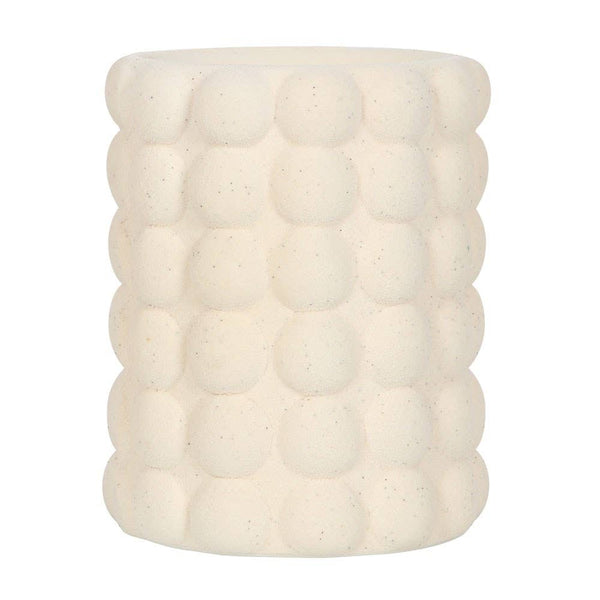 Cream Speckle Bubble Tealight Wax Warmer
