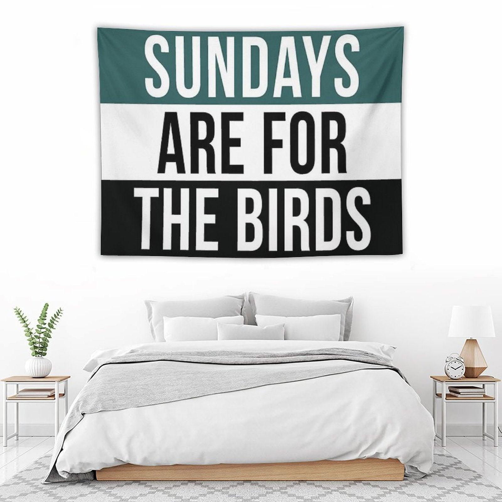 Sundays Are for The Birds Tapestry