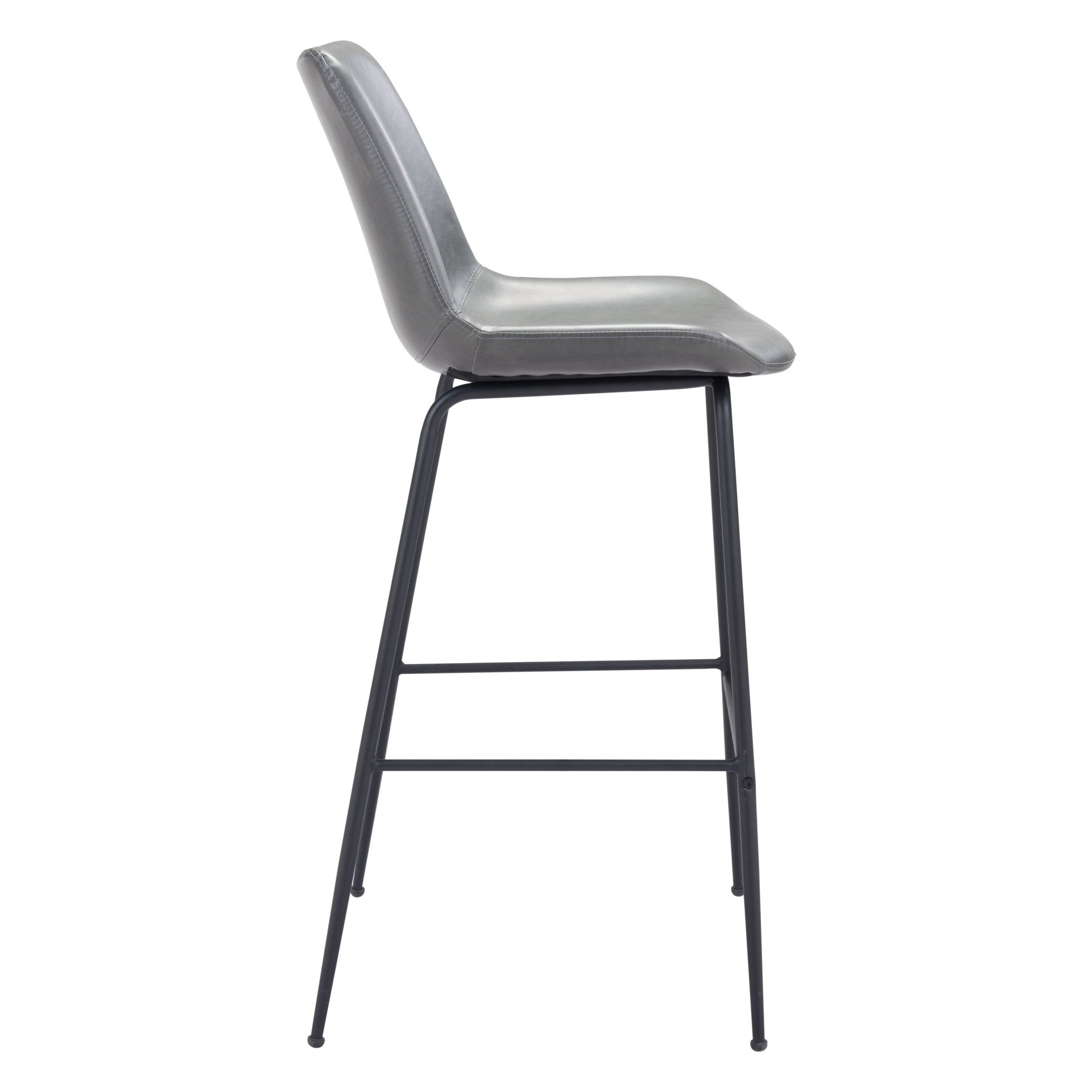 Byron Barstool Gray