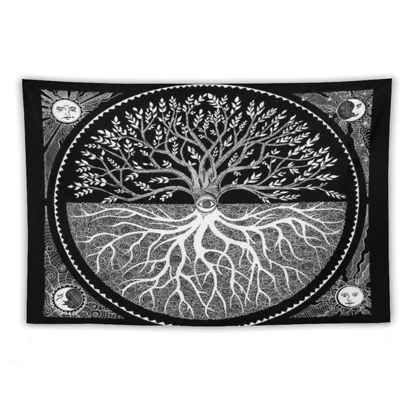Druid Tree of LIfe Tapestry