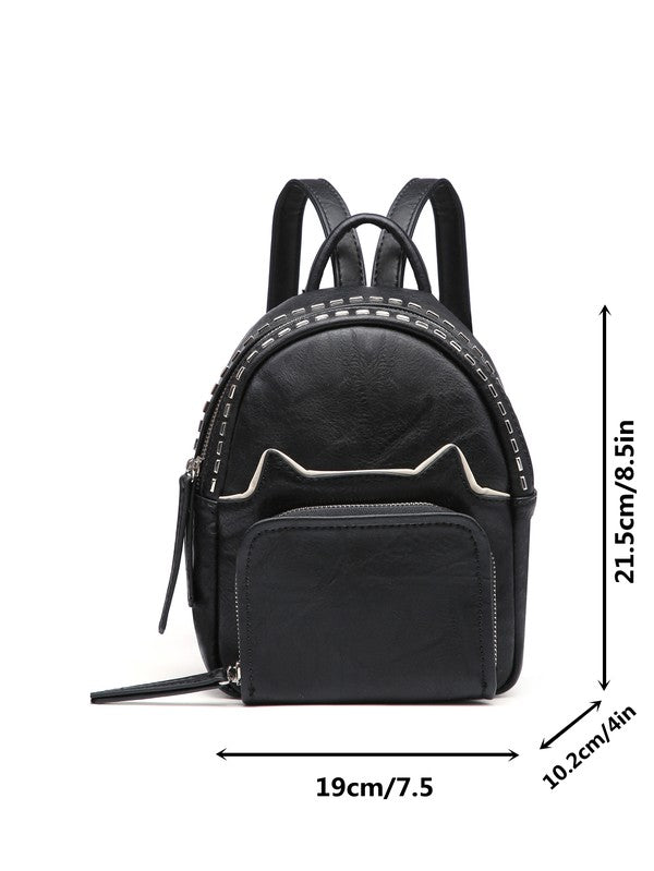 Cat Ear Mini Backpack