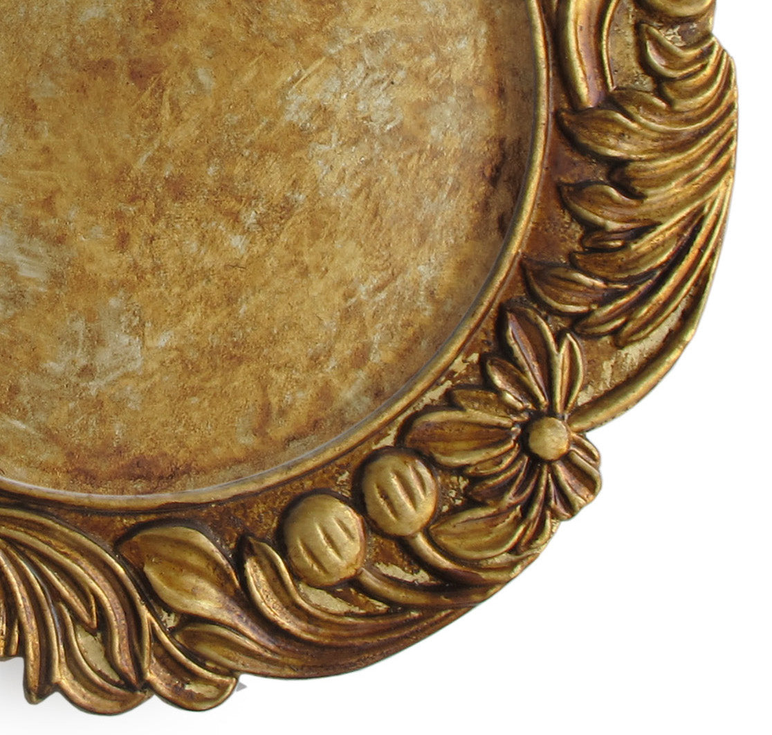 Elegant Gold Charger Plate for Formal Dining
