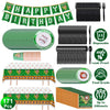 171-Pieces: Baseball Birthday Party Disposable Dinnerware Set