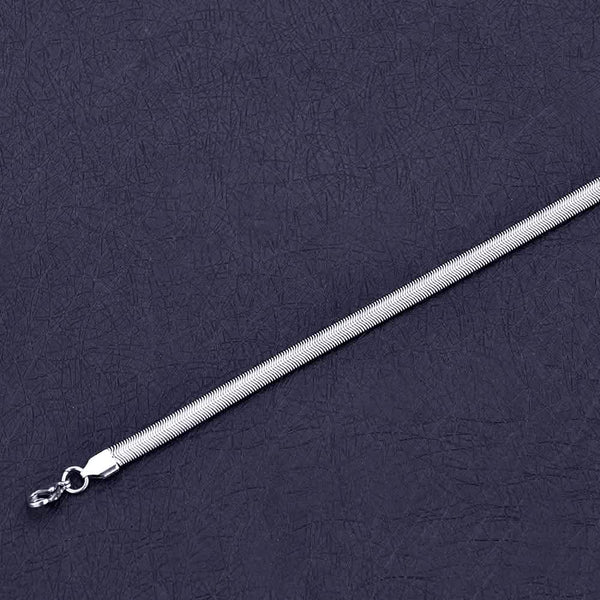 6mm Stainless Steel Snake Chain Bracelet – Unisex