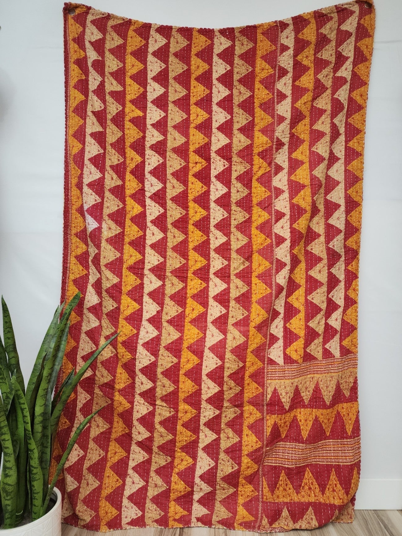 (Events) Twin Patchwork Cotton Quilt