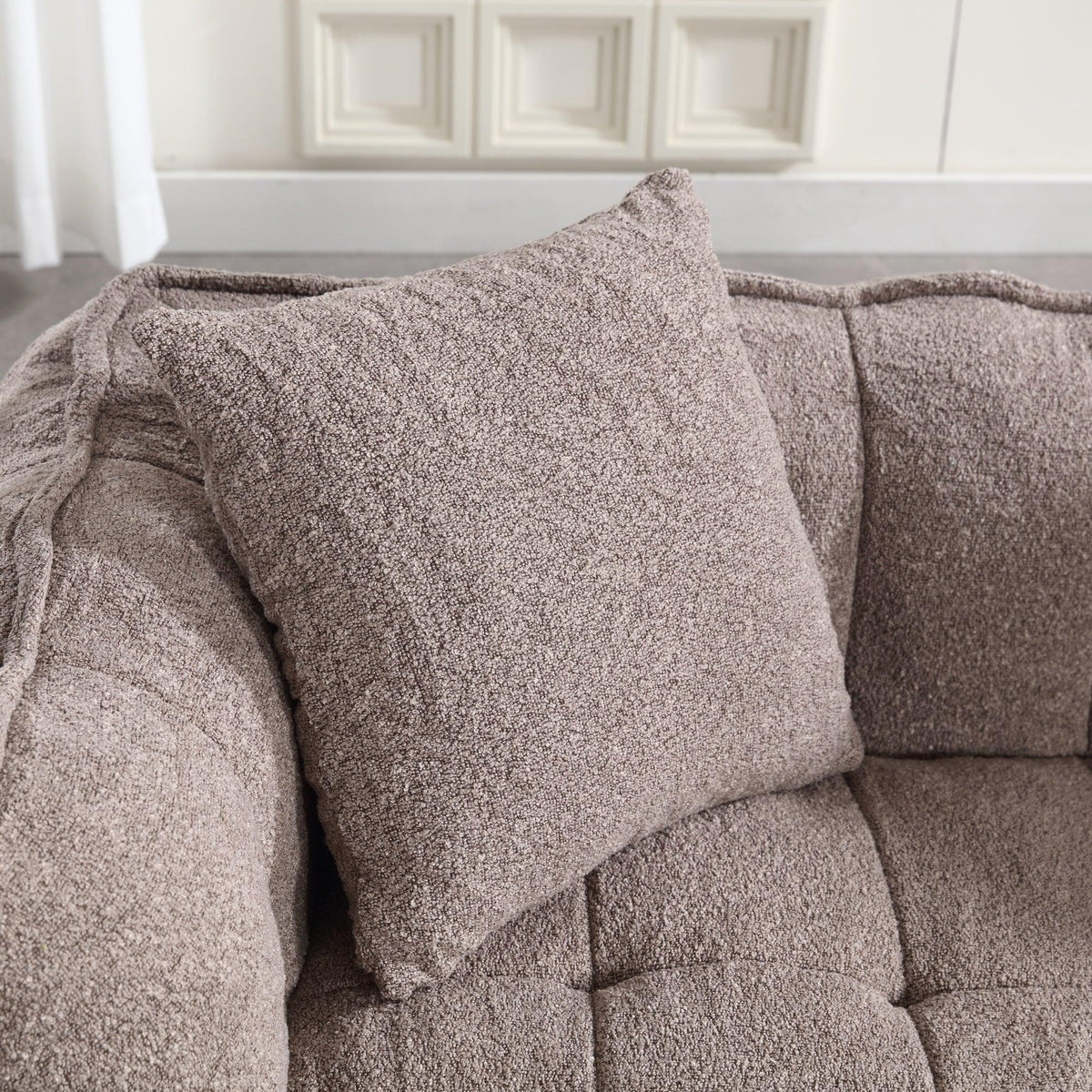 Cozy Beanbag Chair with High Resilience Foam Core