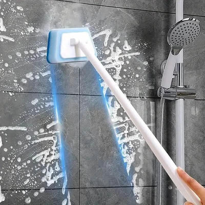 7-Piece Set: Detachable Cleaning Brush with 7 Sponges for Bathtub, Tile, Floor & Window