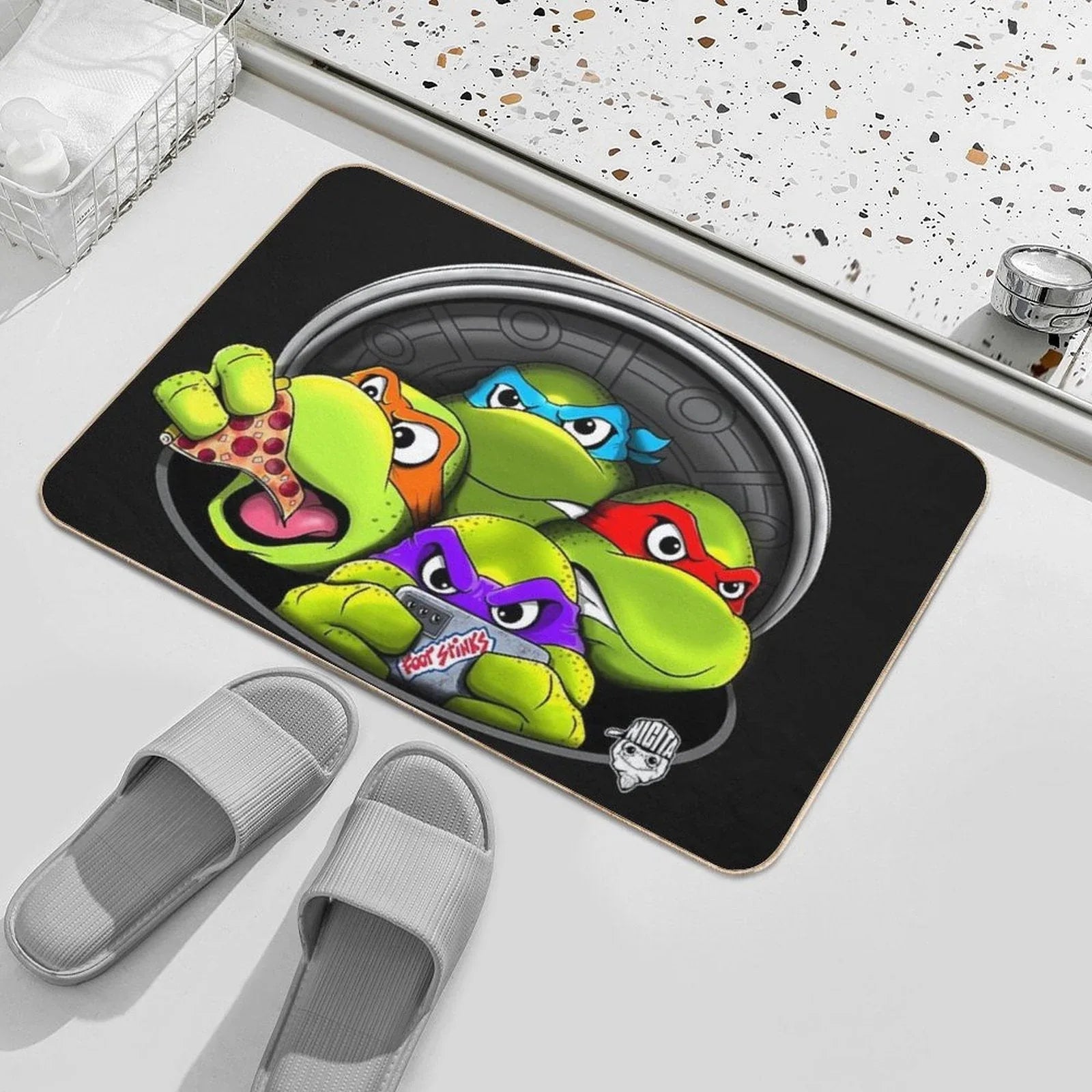 Out of The Sewer Bath Mat