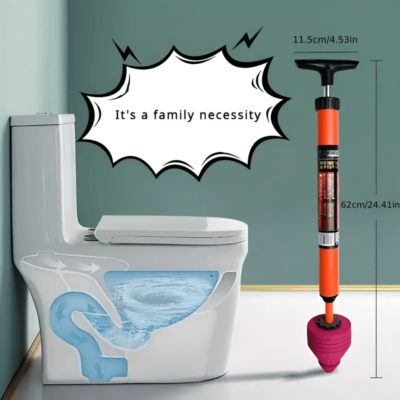 Plunge-Free Power Shot – Unclog Toilets in Seconds!