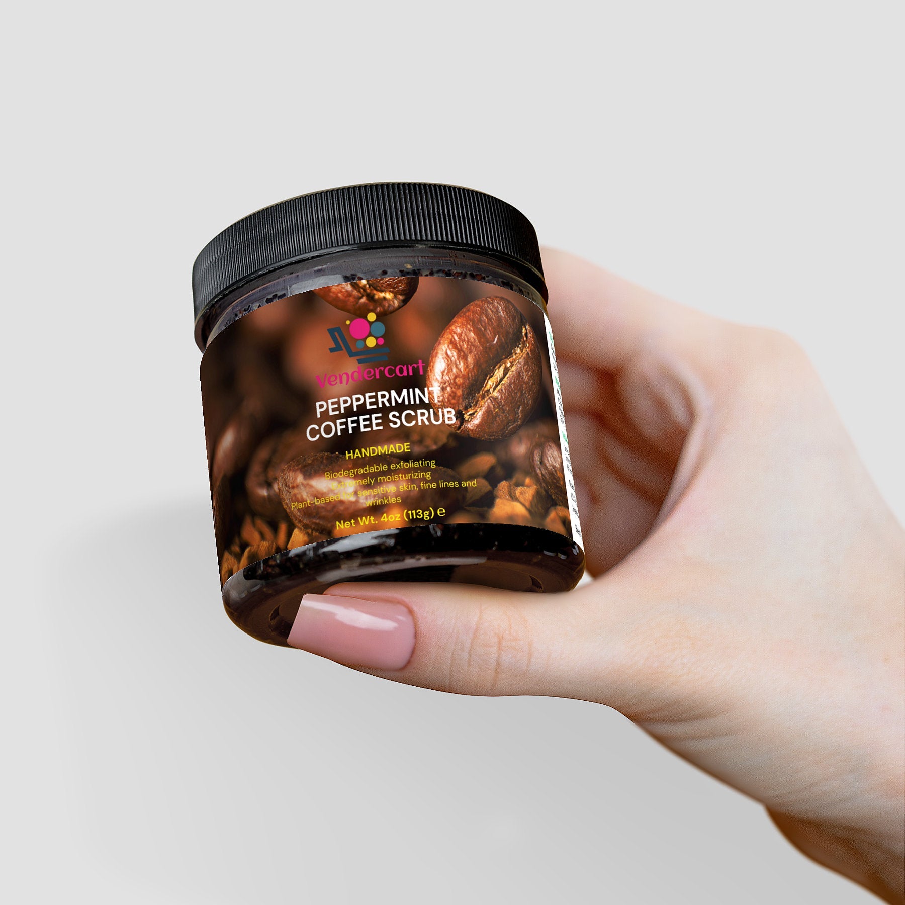 Peppermint Coffee Scrub