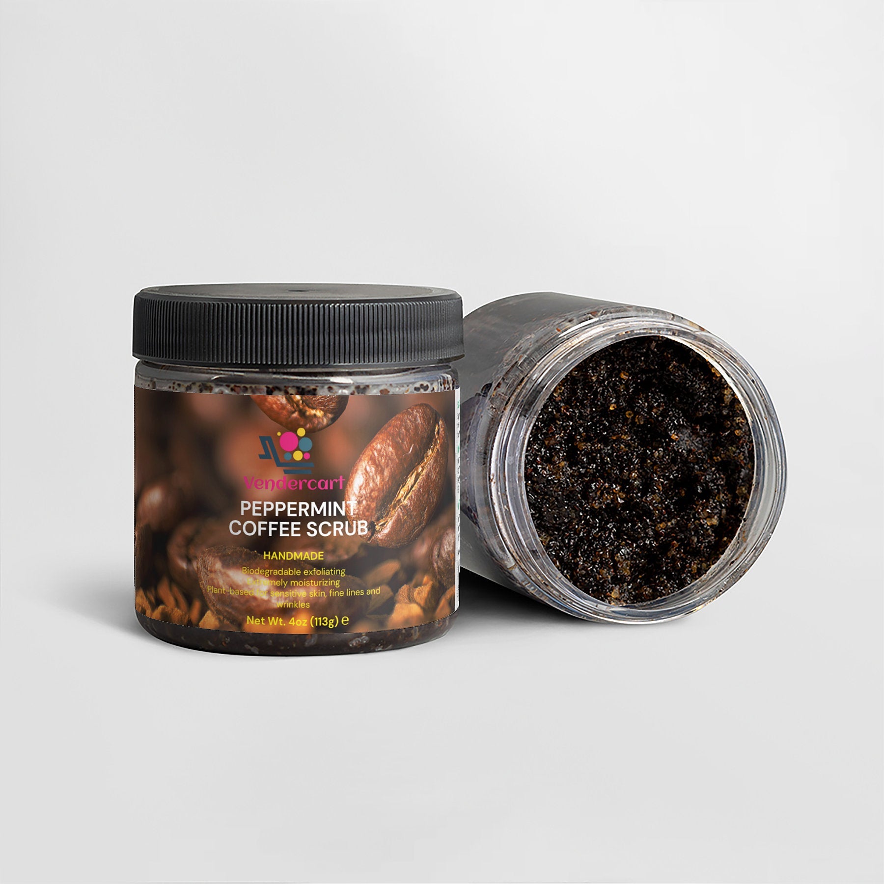 Peppermint Coffee Scrub