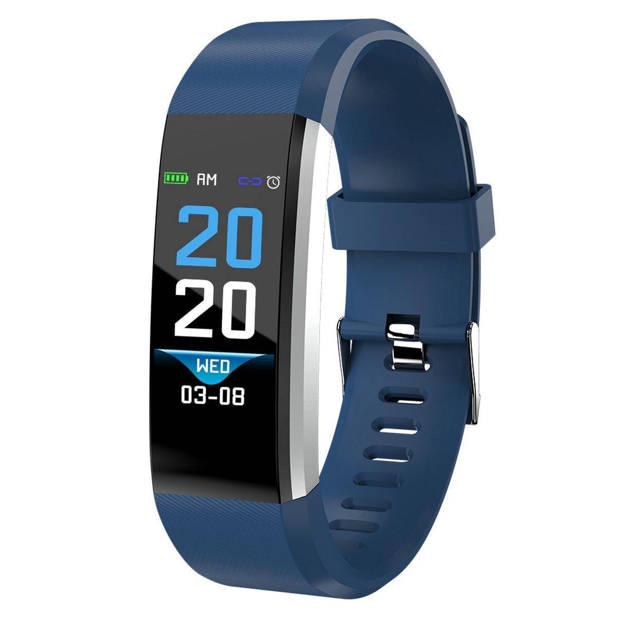 115Plus Fitness Tracker - Heart Rate & Blood Oxygen Monitor, IP67 Waterproof, Sleep & Activity Tracking