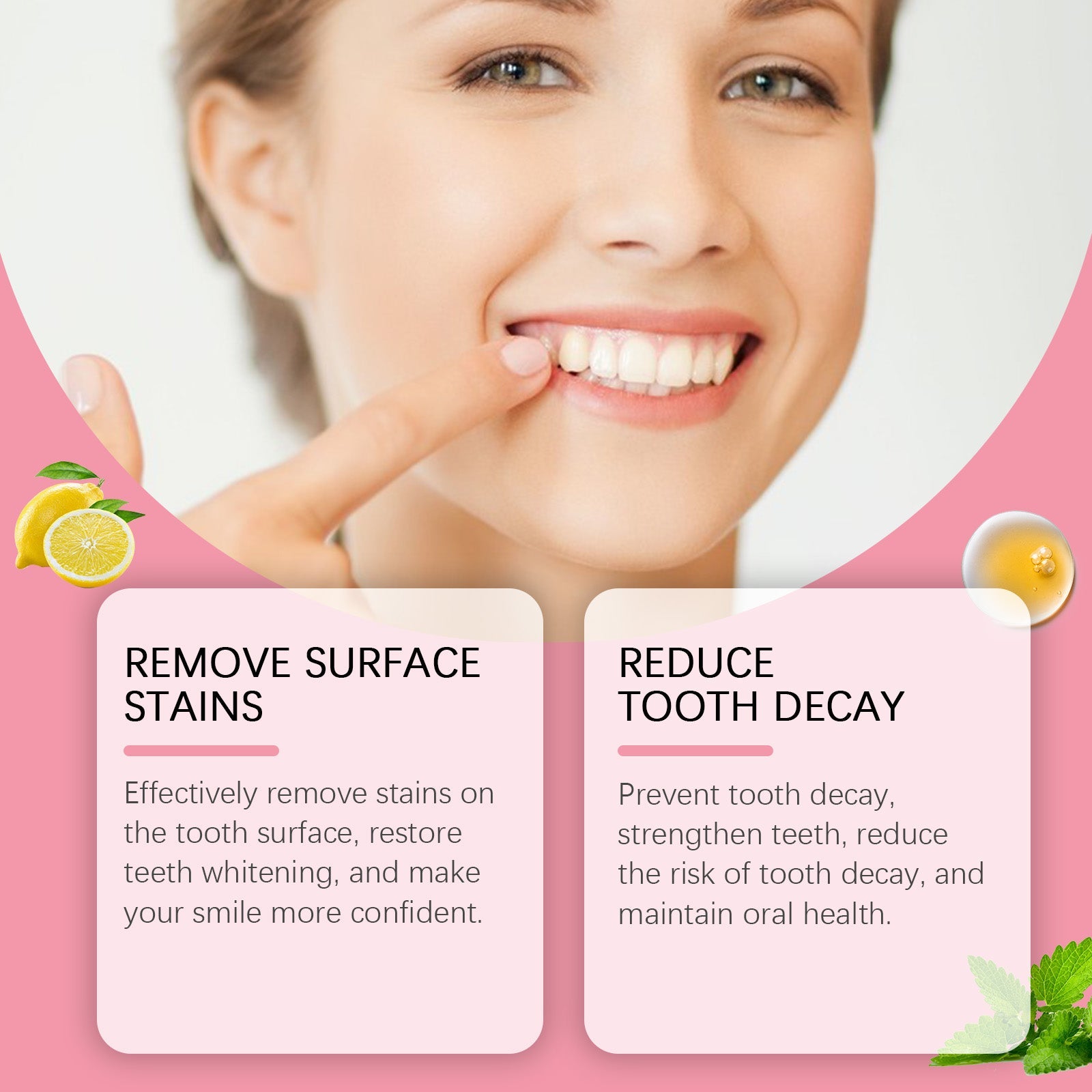 Mouth Care Beauty Mouthwash, Mint Fresh Breath, Gentle And Non-Irritating Gum Care