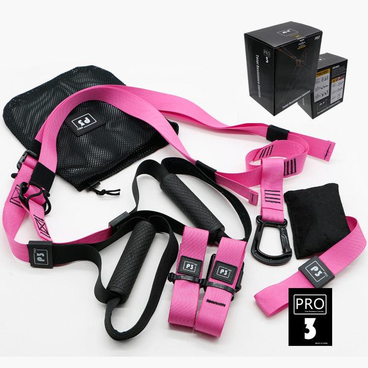 Suspension Training Strap - Adjustable, Wall Mount, Professional (TRX-style)