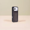 Leather iPhone 17 Pro Max Wallet Case – Gray - Austin - iPhone 17 Pro Max