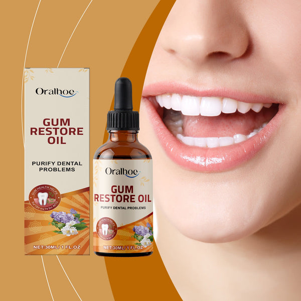 Herbal Gum Repair Solution, Gently Cleans Tartar Stains And Relieves Discomfort Care For Teeth