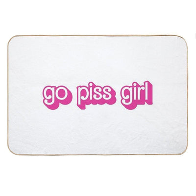 Go Piss Girl Bath Mat