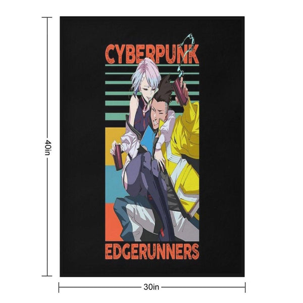 CYBERPUNK - EDGERUNNERS Throw Blanket