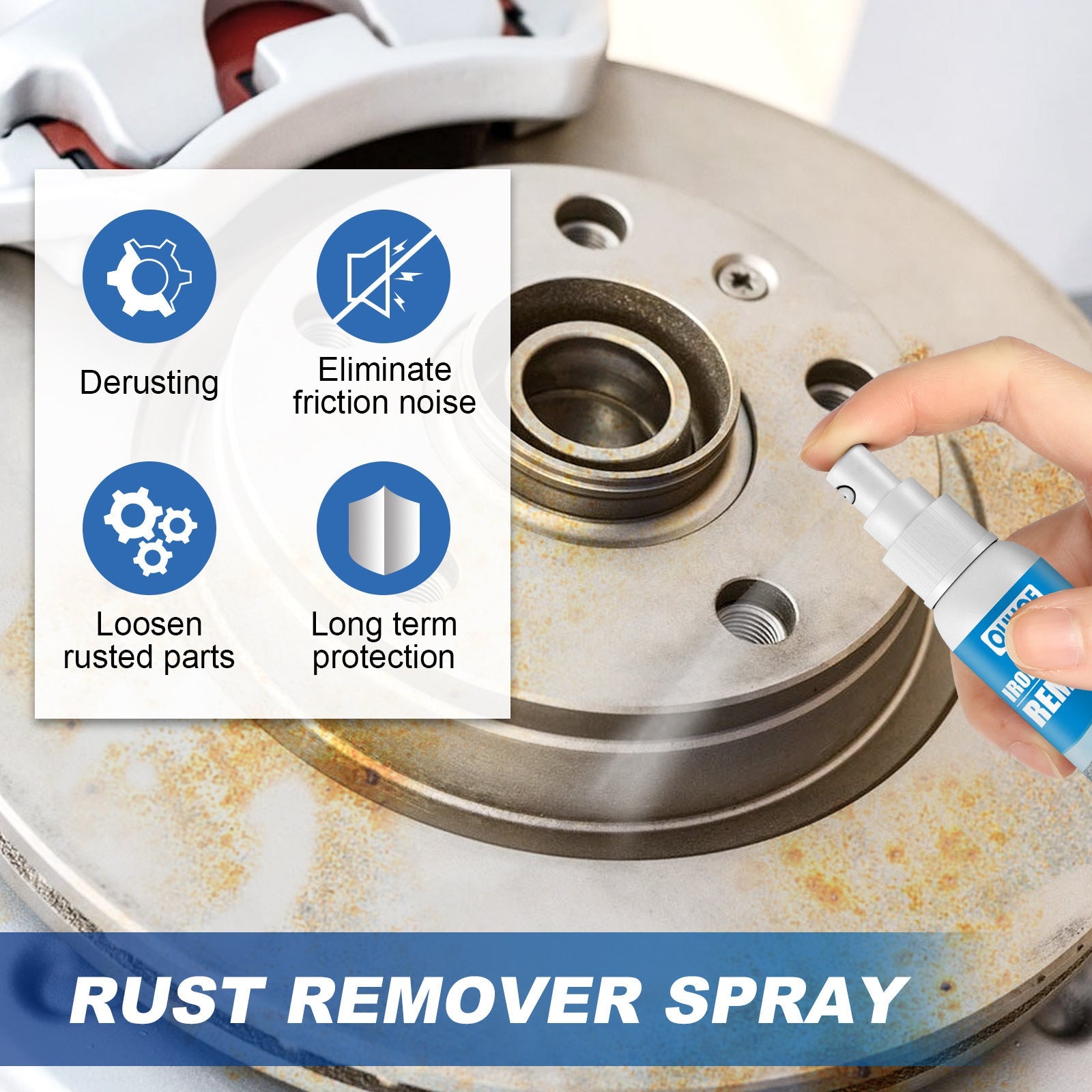 Auto Iron Powder Rust Remover Spray Rust Remover Auto Products Stain Remover Rust Remover Cleaning Products