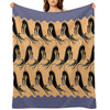 Bowdown Pattern Throw Blanket