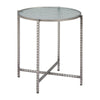 Vetro Side Table Silver
