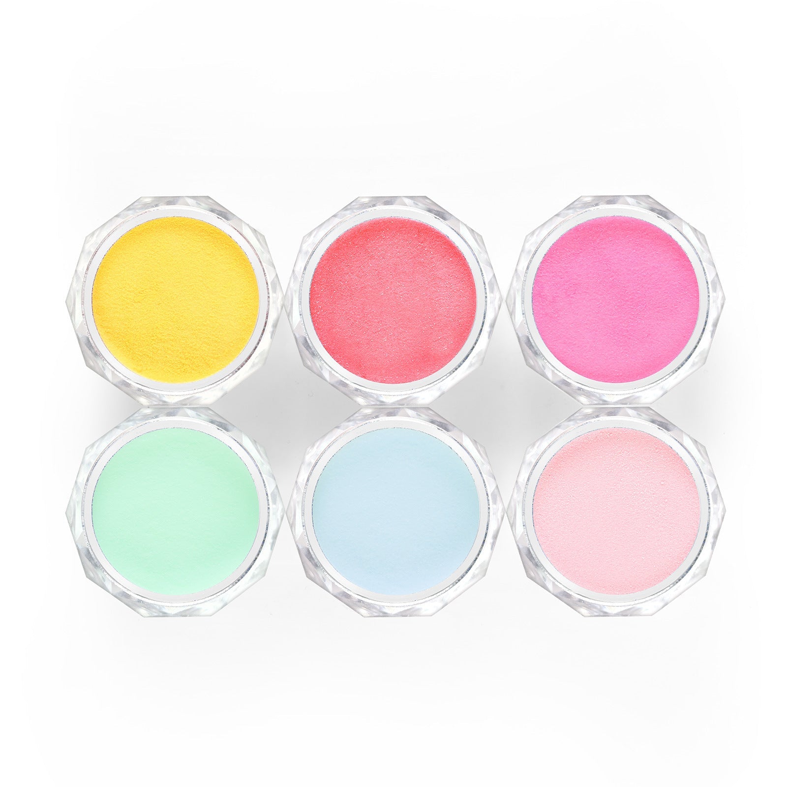 Crystal Carved Powder Extension Armor Crystal Powder Color 6pc Crystal Powder Coscelia