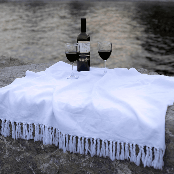 Turkish Towel | Body Towel | White