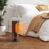 17 Inch 1500W Portable Tower Space Heater with 135° Oscillation-Black