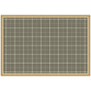 Framed Fabric Pinboard Sage Green Plaid Wall Organization