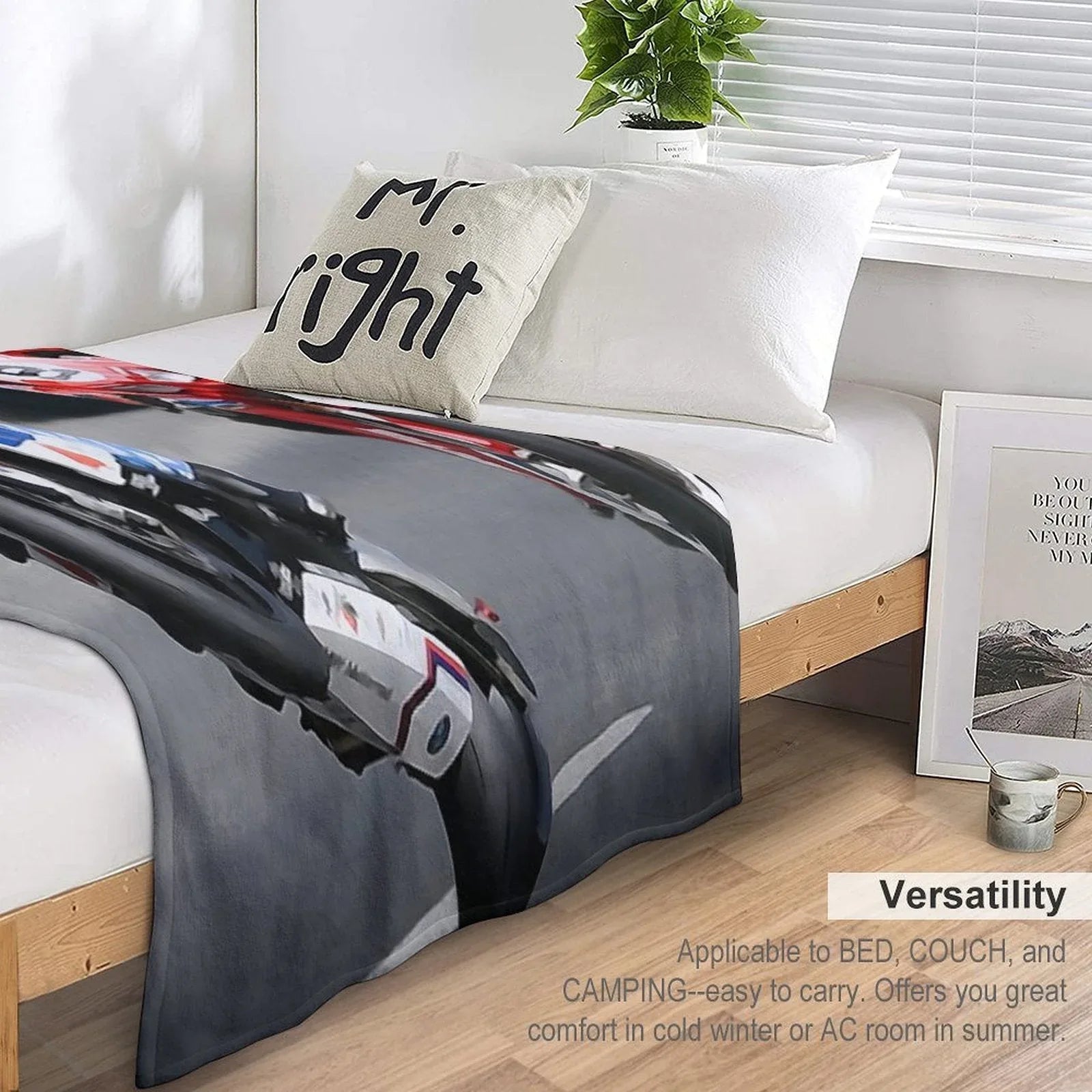 Isle of Man TT Intensity Throw Blanket