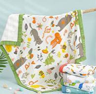 Modern Luxury Kids Blanket Baby Receiving Blanket Sleeping Bed Blanket Soft Newborn Swaddle For Kids