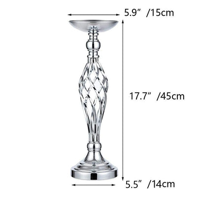 Table Candlesticks Gold Iron