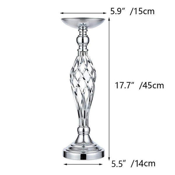 Table Candlesticks Gold Iron