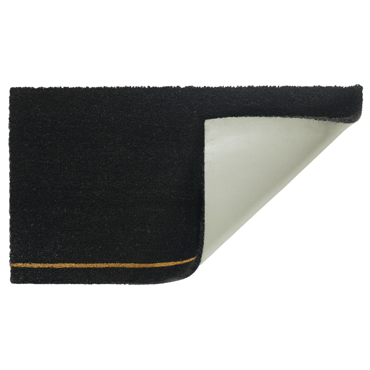 Home View - Black Coir Doormat