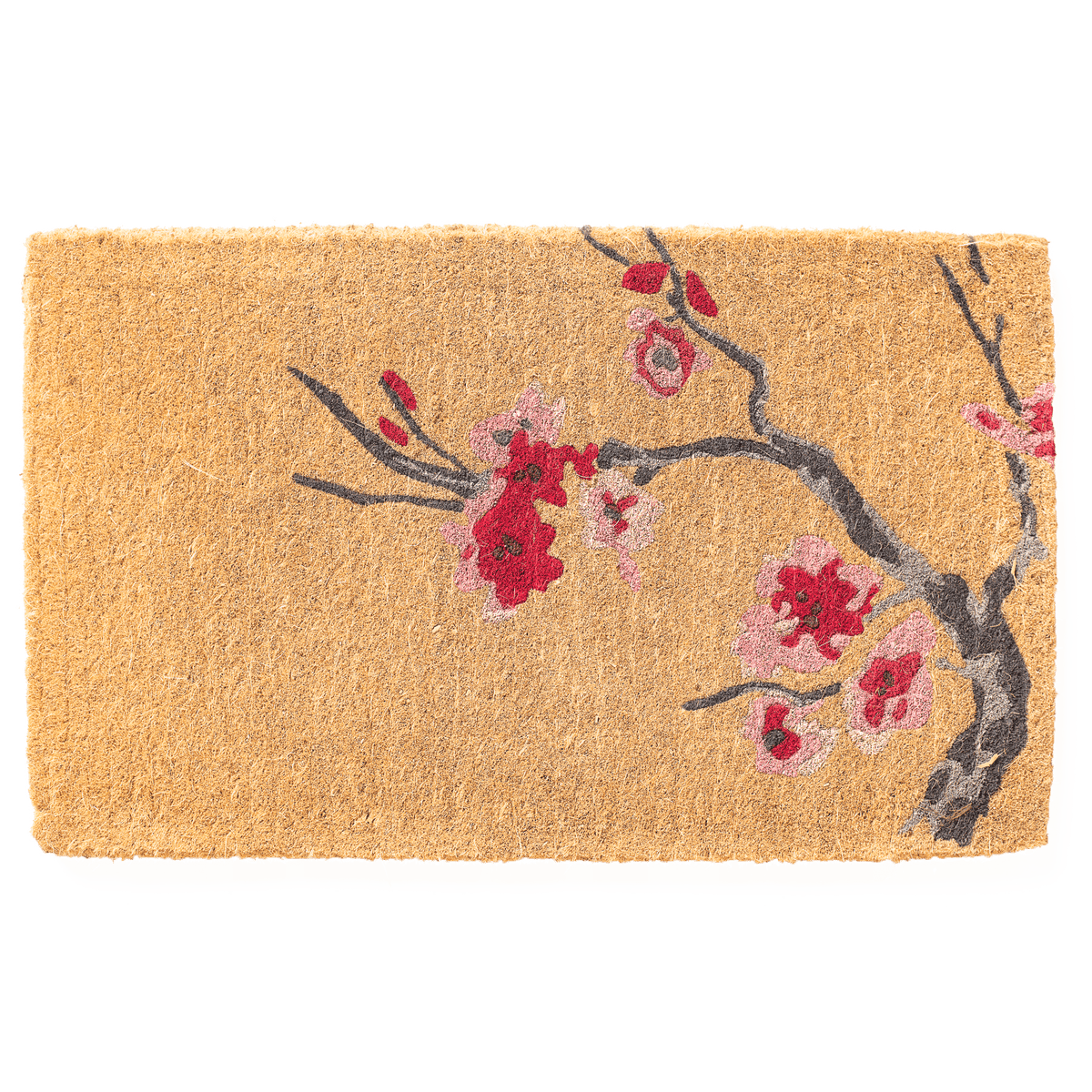 Cherry Branch Doormat, Durable