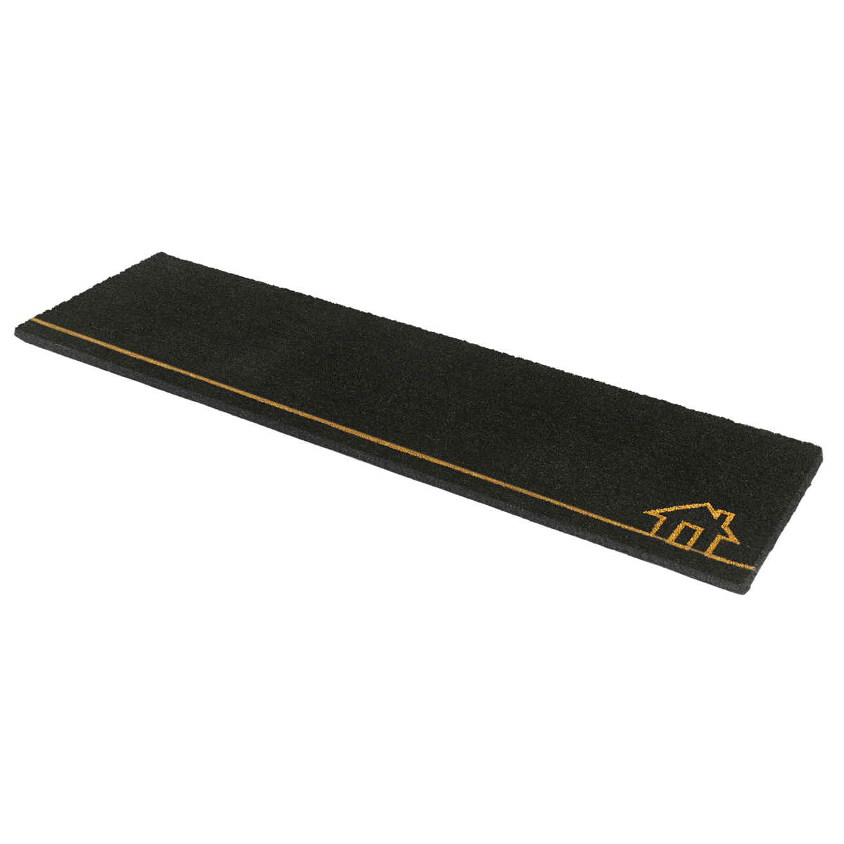 Home View - Black Coir Doormat