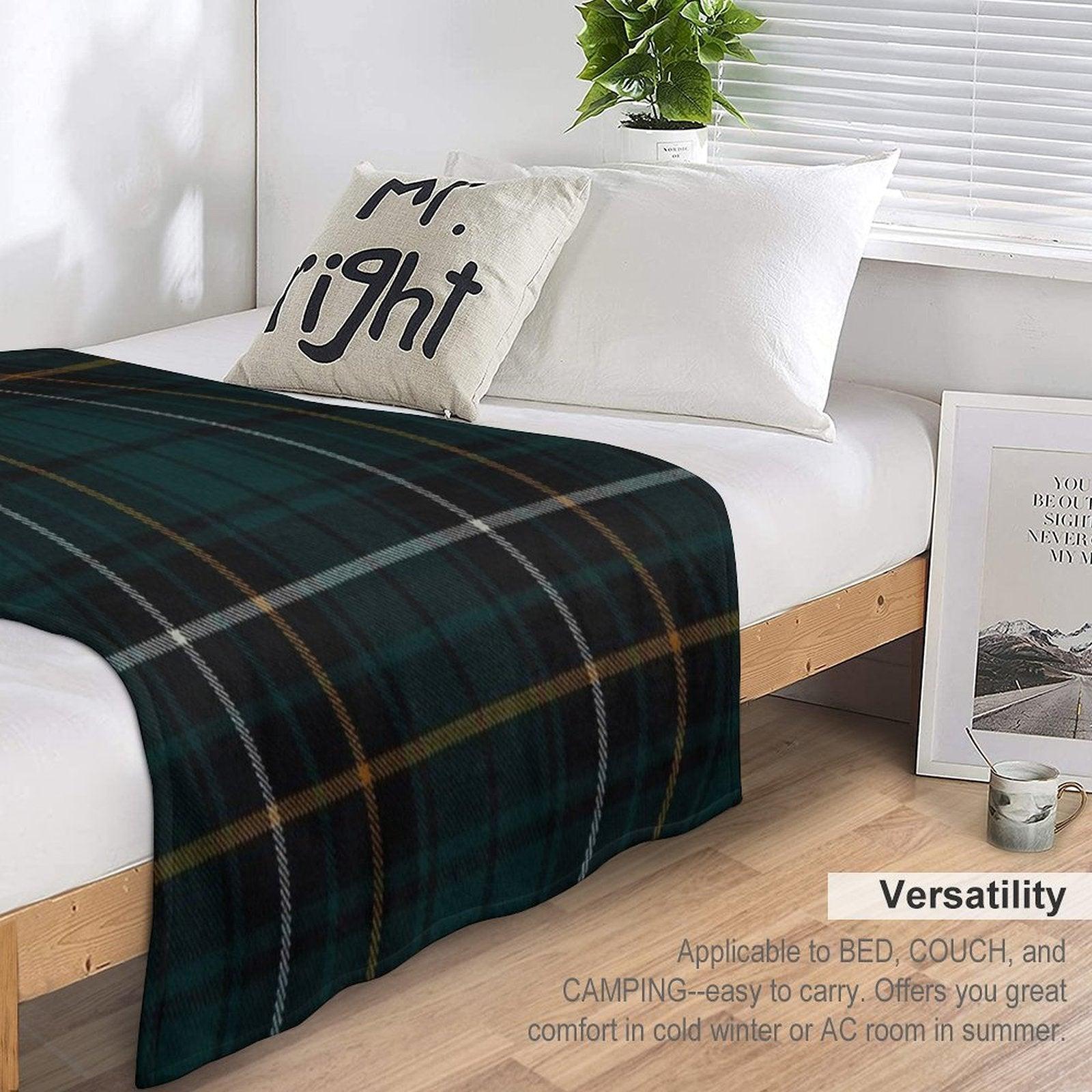 MacAlpine Scottish Tartan Throw Blanket