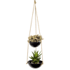 Hanging Planter with 2 Pots - Pack of 1