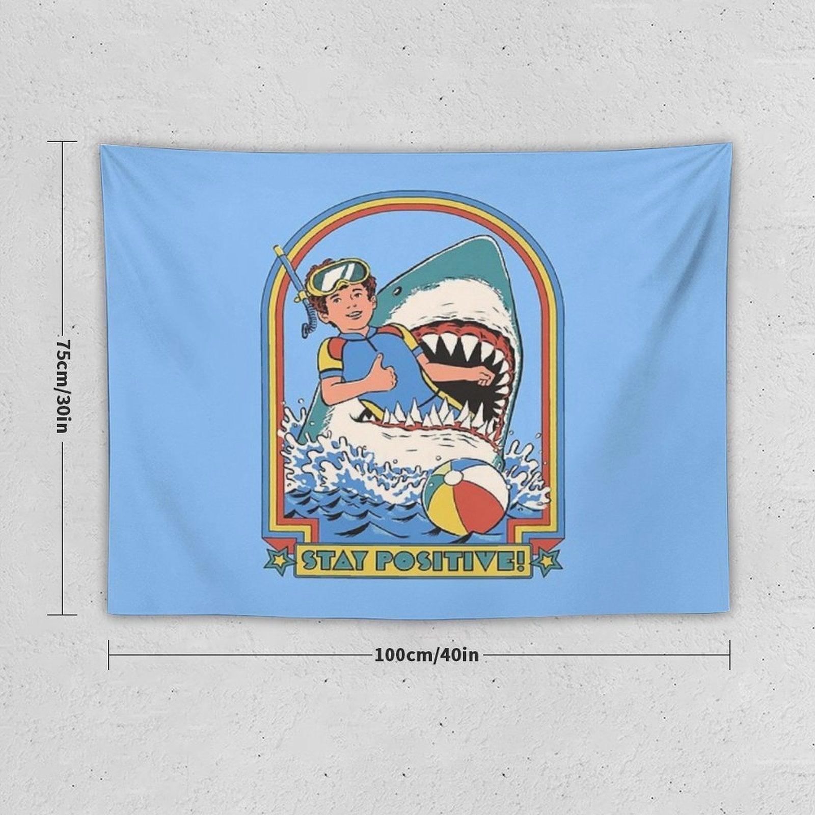 Stay Positive Tapestry