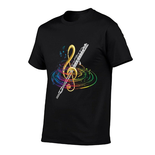 Classical Music Treble Clef Flutist Gift Flute T-Shirt