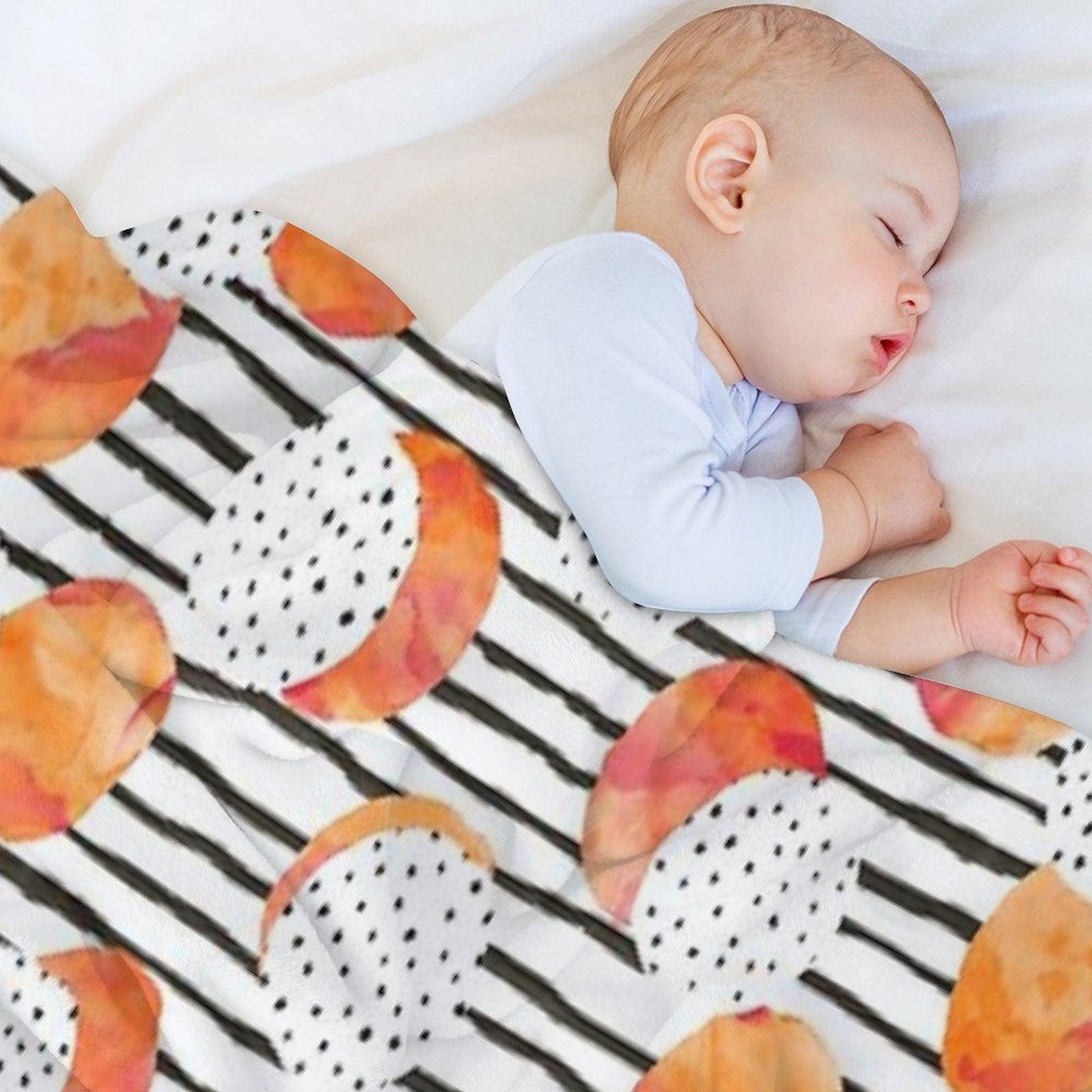 Fruity Orange Throw Blanket