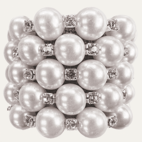Silver Pearl Napkin Rings – Pearl Majesty