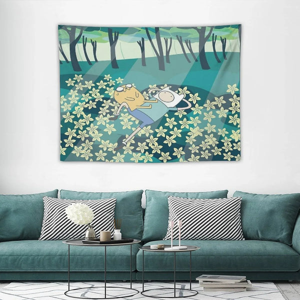 Field of Flowers (Adventure Time) Tapestry