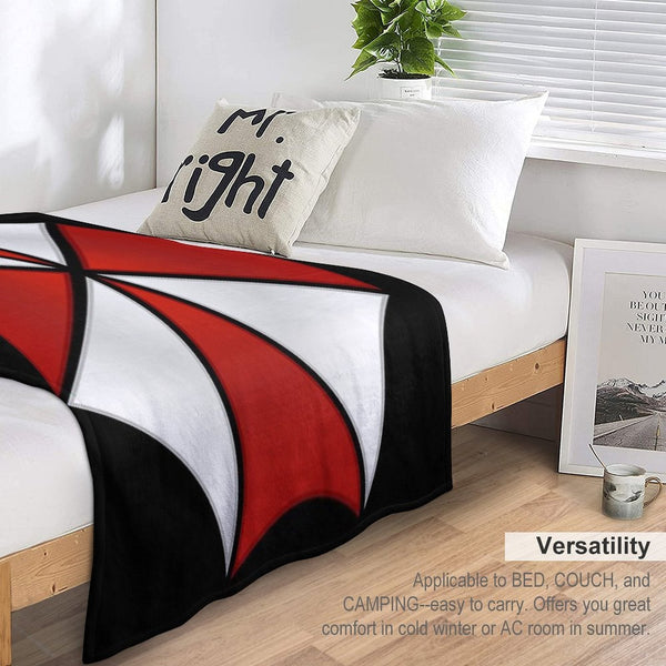 Umbrella Corporation Symbol Wrinkle-free Throw Blanket