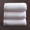 Bath Towel Cotton Adult Thickened And Increased Water-absorbing White - White / 70x140cm 500g