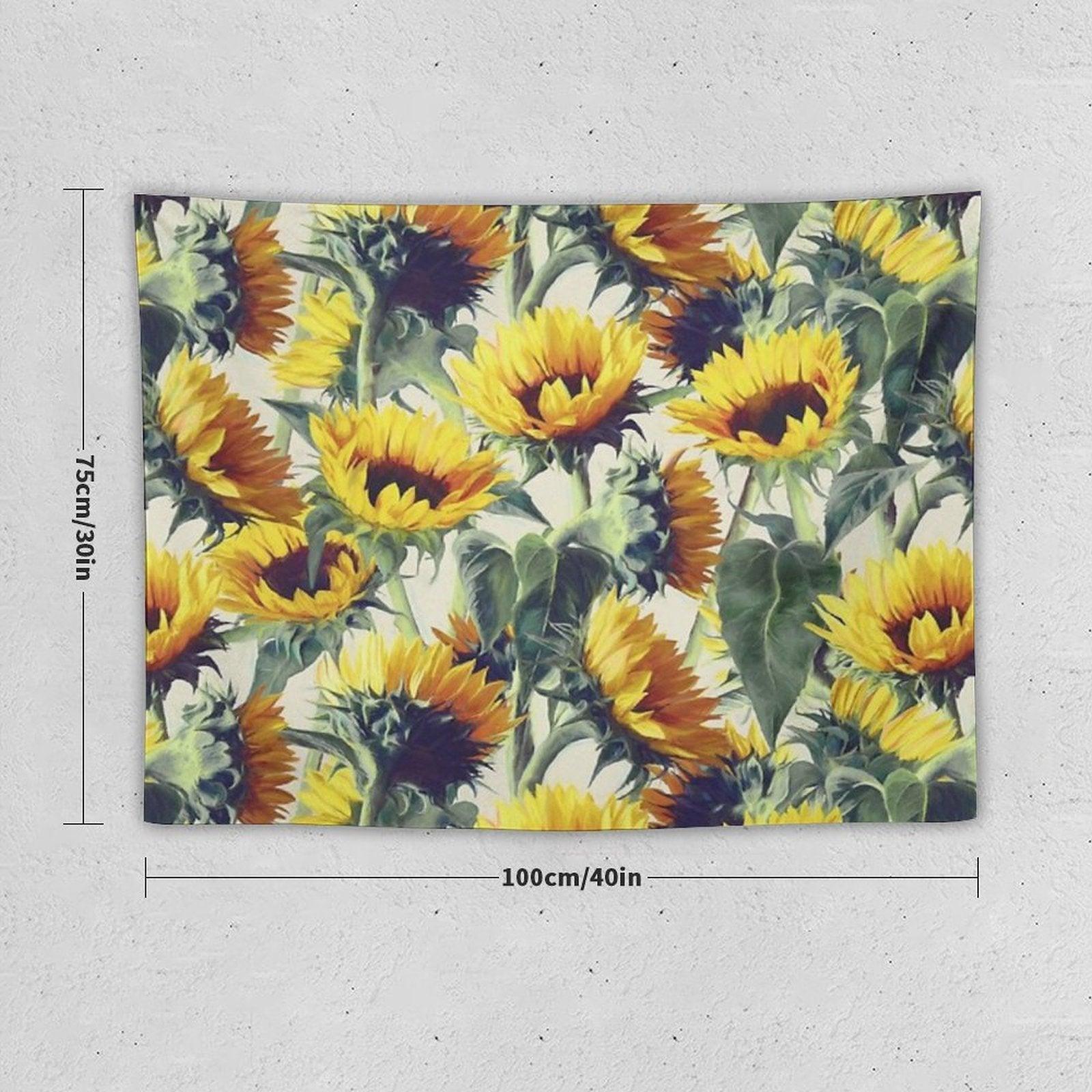 Sunflowers Forever Tapestry