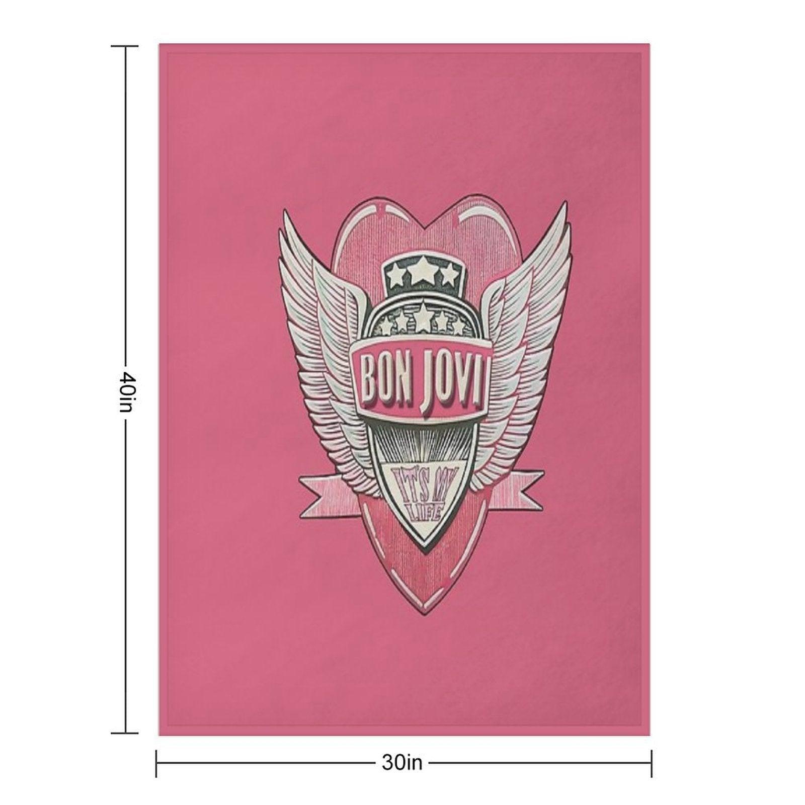 Vintage BJ It's My Life Throw Blanket