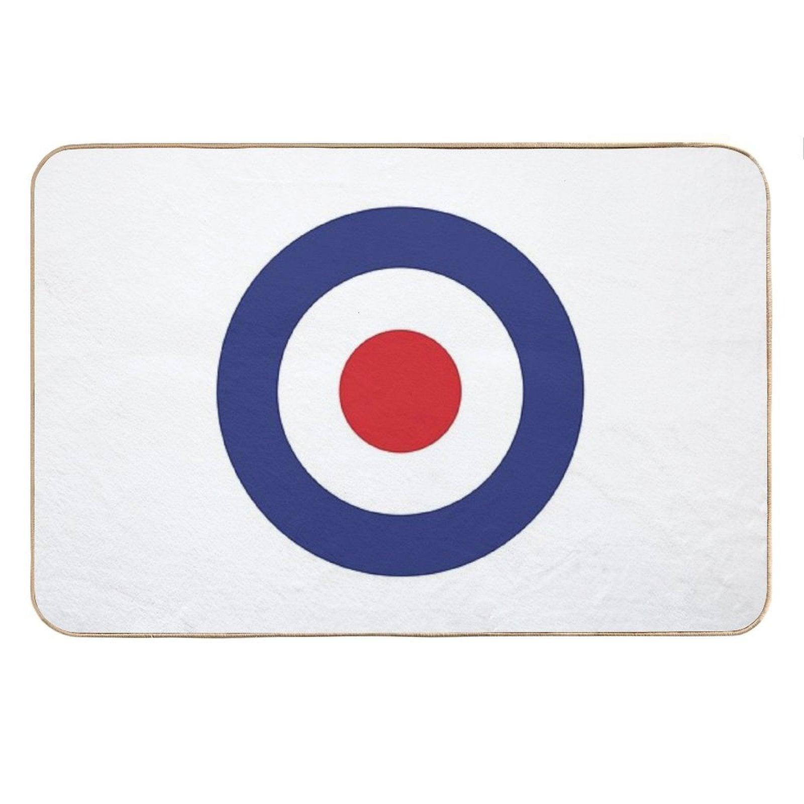 RAF Type D Roundel - Mod Target Logo Bath Mat