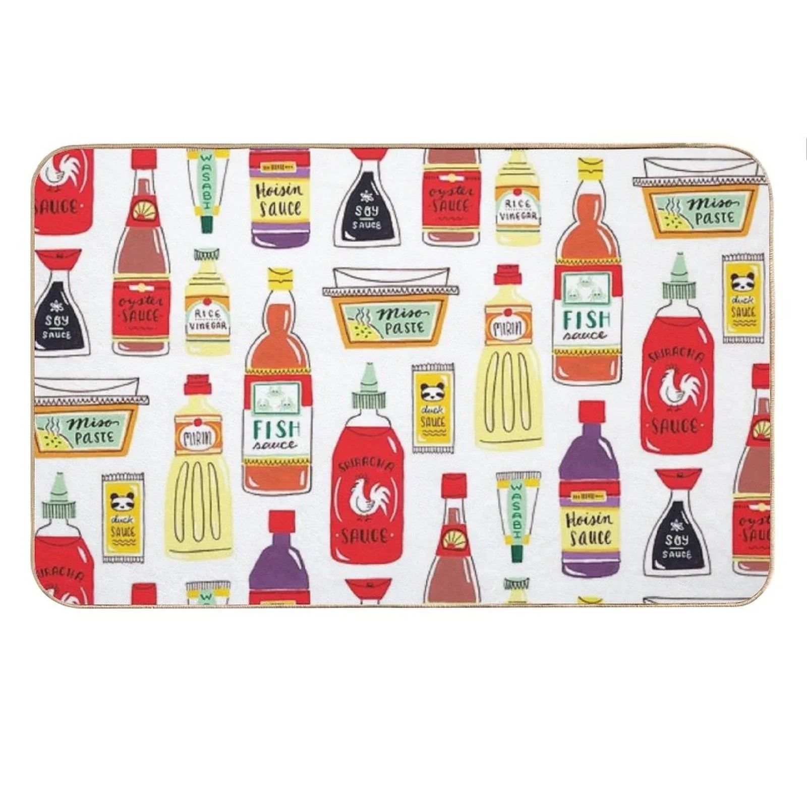 Asian Seasonings Bath Mat