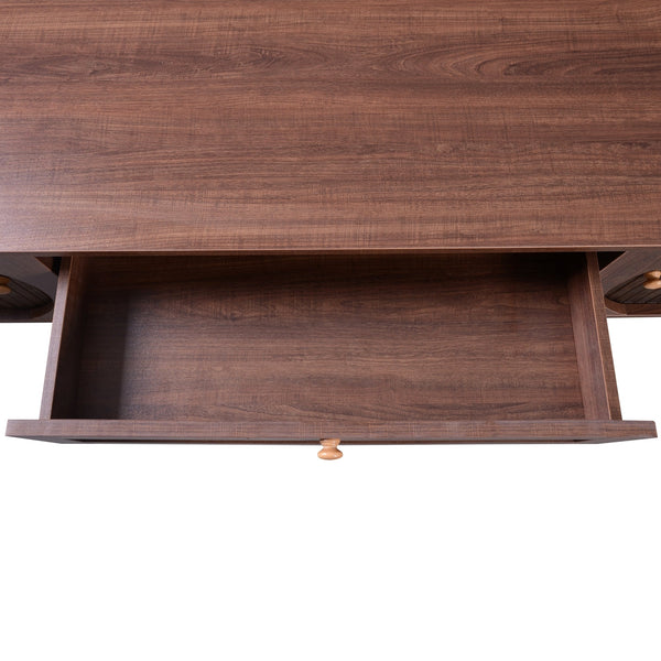 Modern Farmhouse Rattan TV Stand BLAKHOM